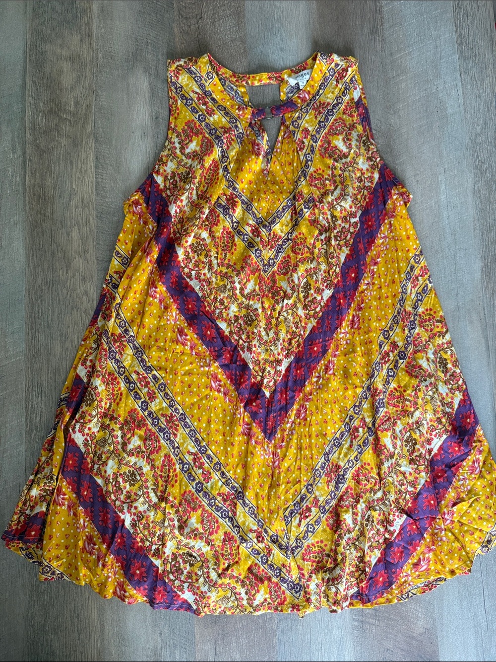 Umgee boho flair dress size medium